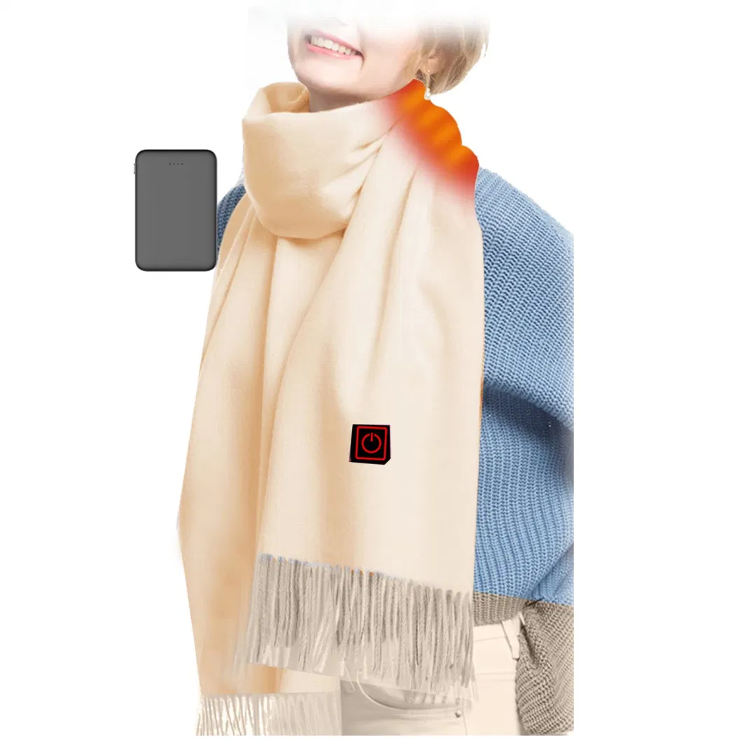 Polar Fleece USB Heated Warm Scarf