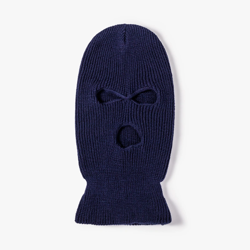 Winter 3 Hole Balaclava Motorcycle Full Face Knit Ski Mask Beanie Cap Hat