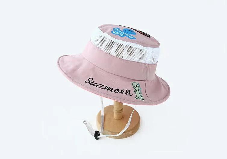 Children Summer Sunhat Bucket Hat Custom Cap Breathe Freely Unisex