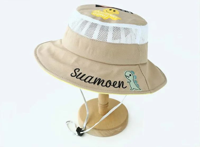 Children Summer Sunhat Bucket Hat Custom Cap Breathe Freely Unisex
