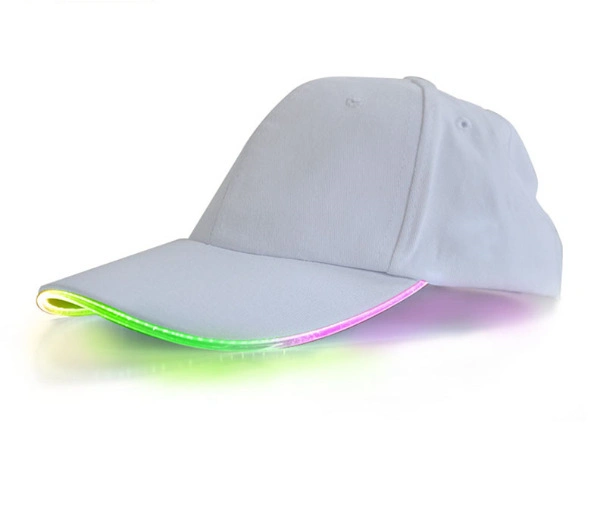 New Light-Emitting Cap Outdoor LED Light-Emitting Cap Baseball Cap Singing Props