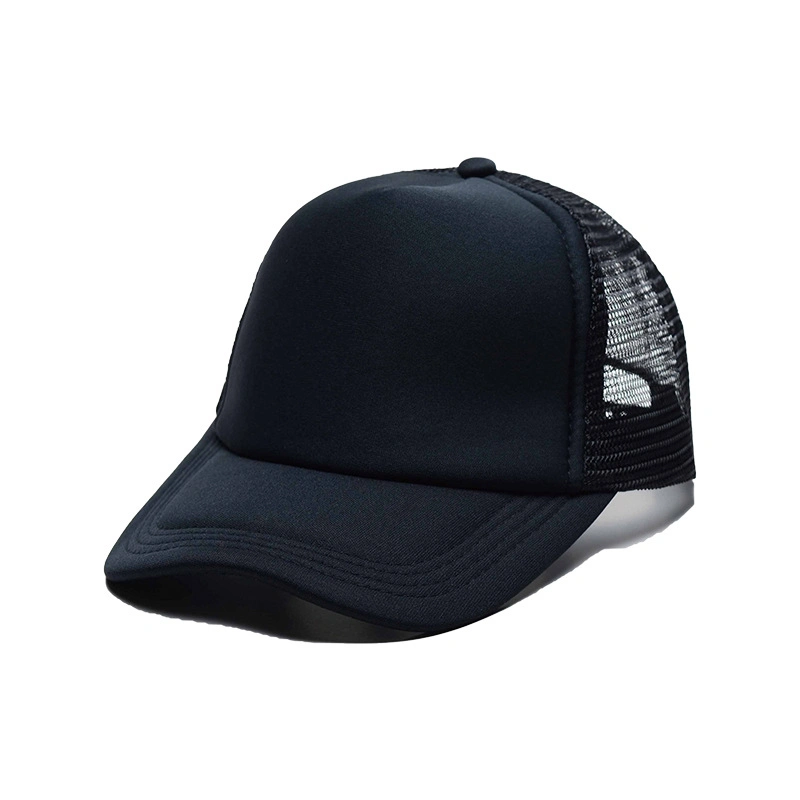 Adults Men&prime; S Trucker Cap China OEM Label High Quality Hats Mesh Polyester Sports Hat
