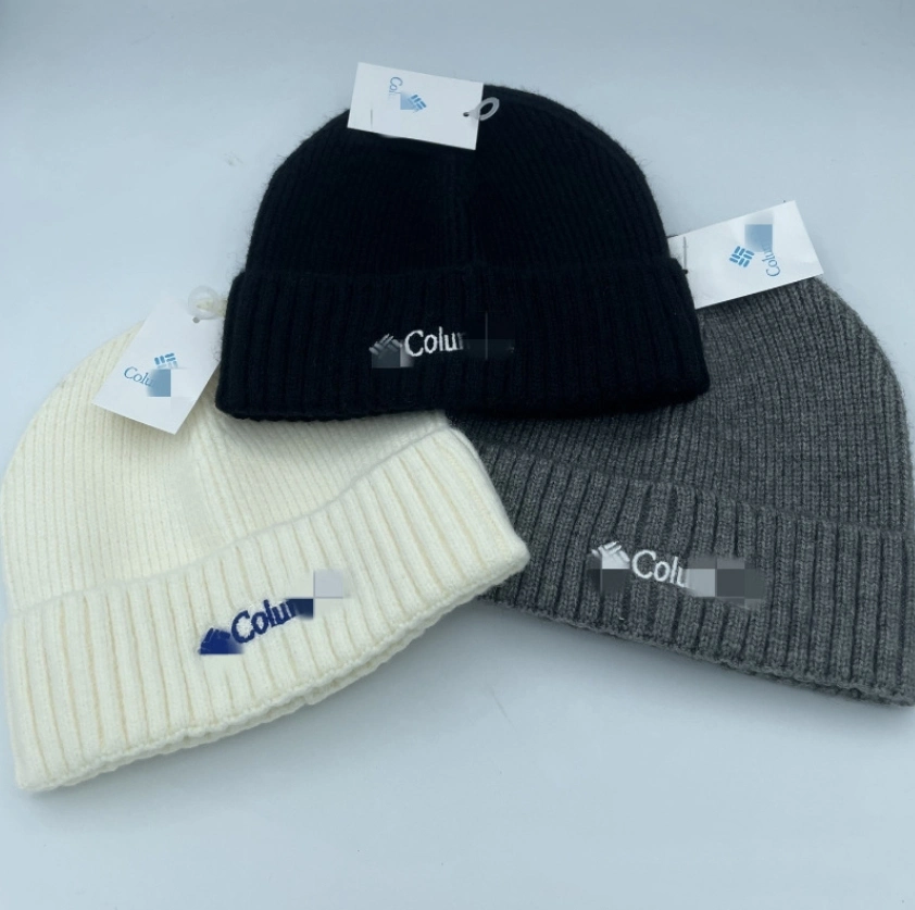 High Quality Winter Embroidered Digital Print Jacquard Knit Beanie Custom Hats