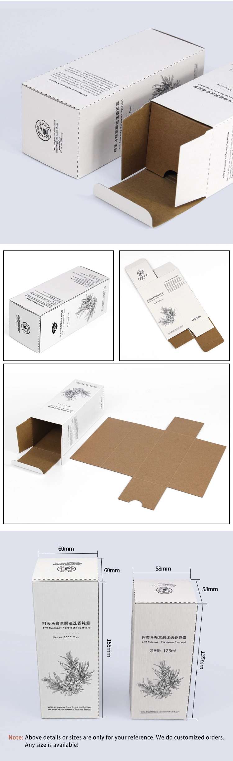 Firstsail Eco Cardboard Gift Paper Card Box Package Garment Sport Wear Clothing Socks Scarf Towel Underwear Luxury Drawer Box Packaging