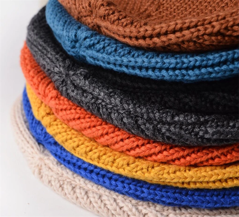 Hot Sales Men&prime; S Knitting Hat Cold Proof Warm Beanie Hat