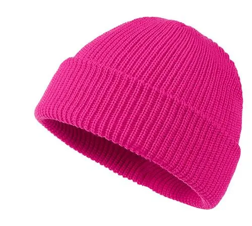 OEM Plain Knitted Beanie Cheap Wholesale Winter Outdoor Ski Black Classic Cuffed Beanie