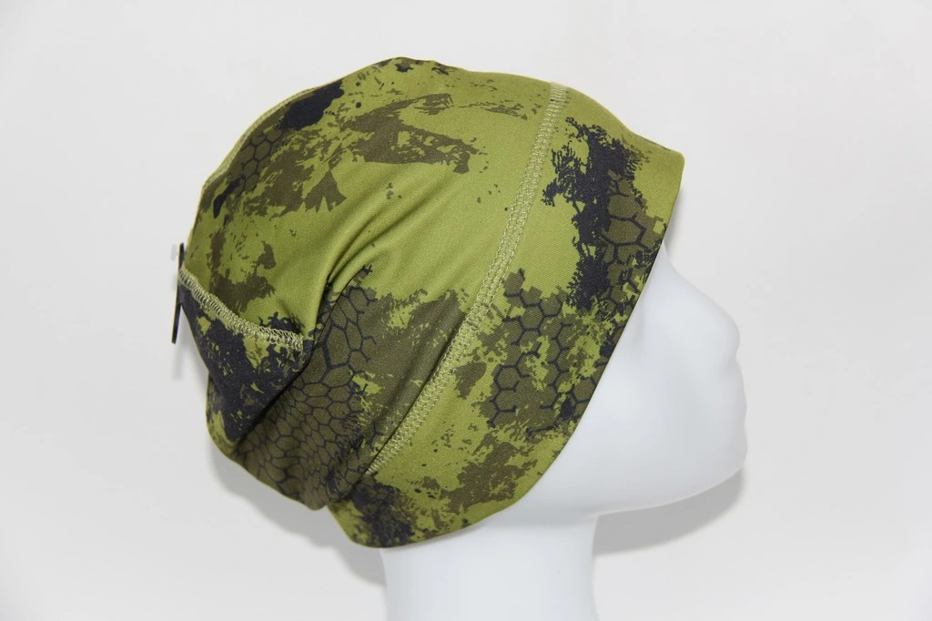 Jersey Child Summer Hat Camouflage Print with Good Handfeeling and Elastic