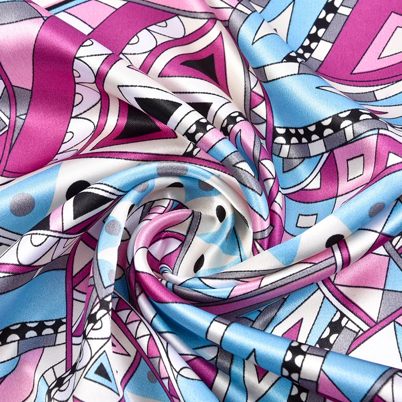 Hot Selling Silk Satin Chiffon Fabric Digital Printing for Garment Dress Scarf