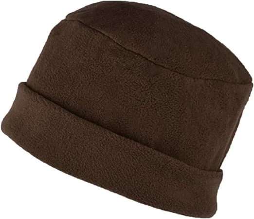 Fleece Winter Warm Hat and Glove Set Hats Gloves Brown Scarves