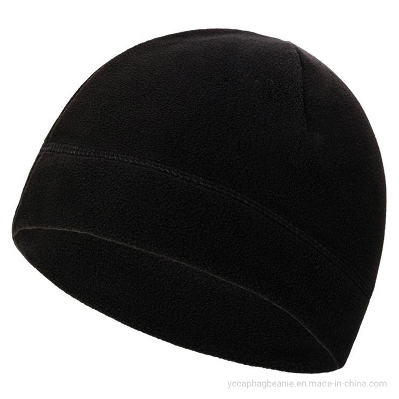 100%Polyester Micro Fleece Hat, Fleece Beanie