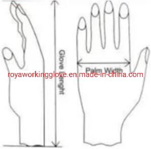 Wools Terry Double Liner Gloves /Warm Winter Gloves / Industry Work Gloves /Construction Safety Working Gloves