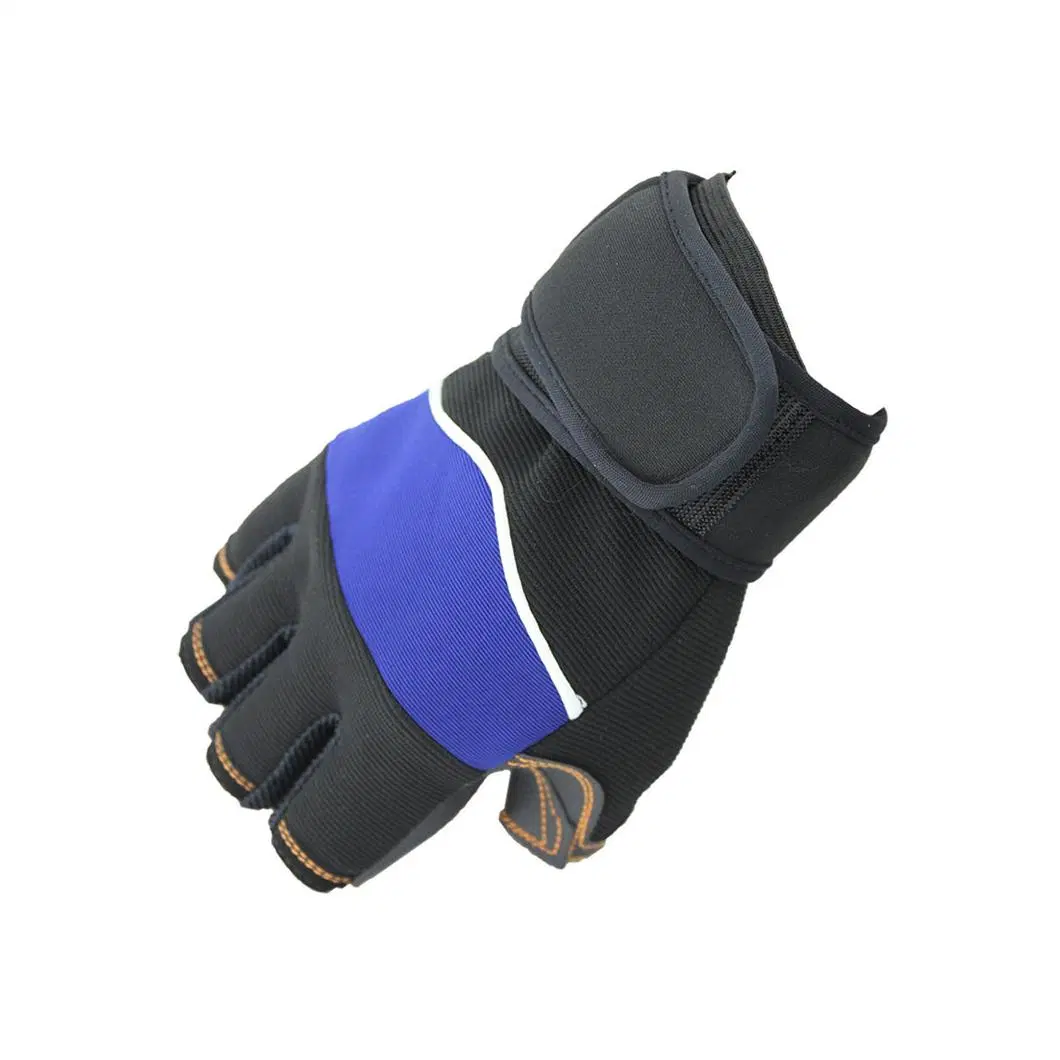 Good Quality Custom Fingerless Mens Womens Shock Absorbing Bike Gloves Cycling Bicycle Balance Gloves