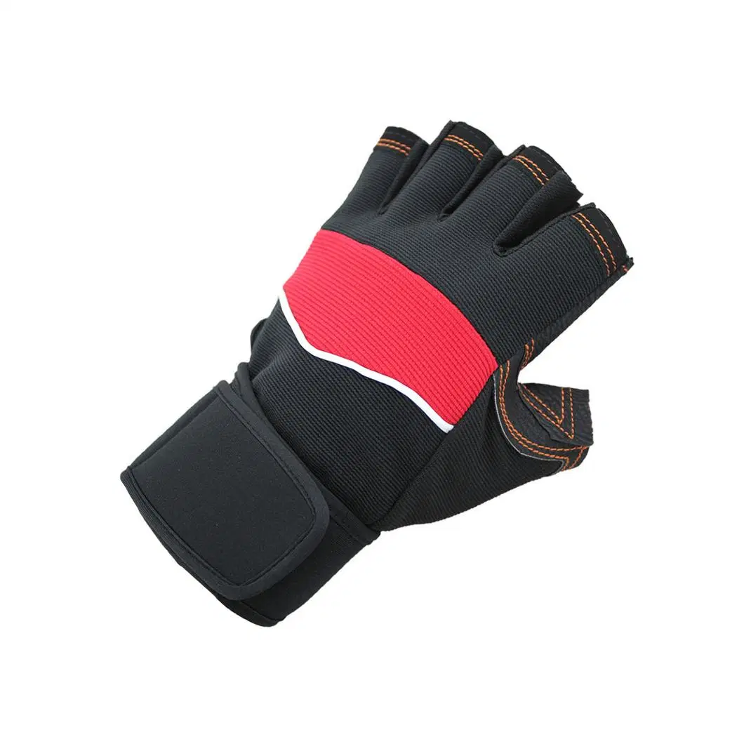 Good Quality Custom Fingerless Mens Womens Shock Absorbing Bike Gloves Cycling Bicycle Balance Gloves