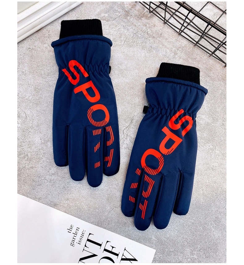 China Wholesale Mens Thinsulate Outdoor Samart Ski Warm Winter Waterproof Gloves