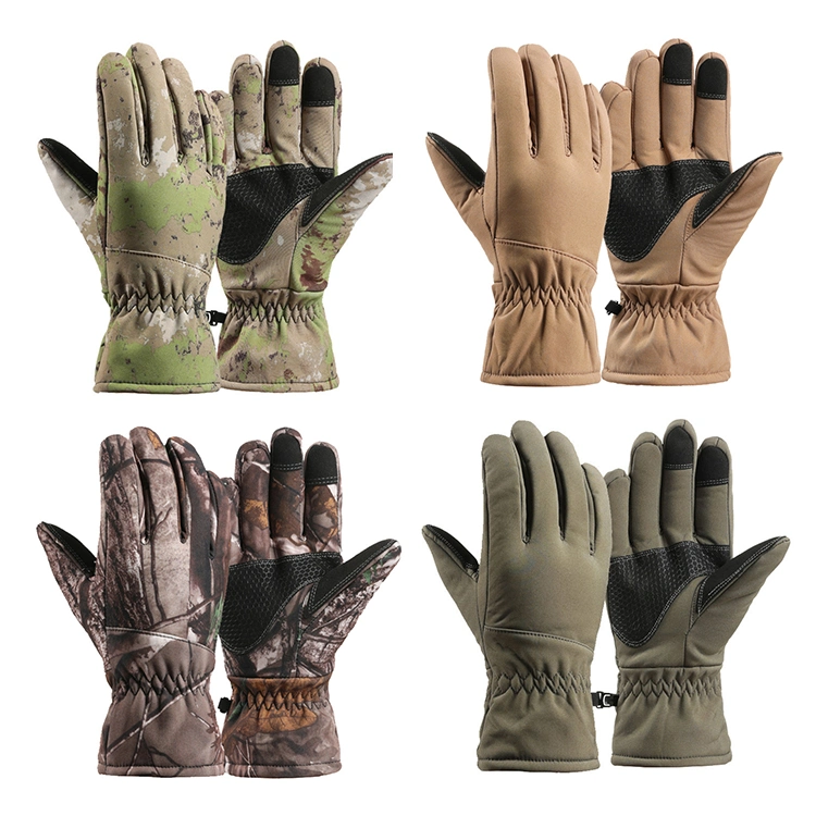 Impact Resistant Windproof Touch Screen Gloves Winter Tactical