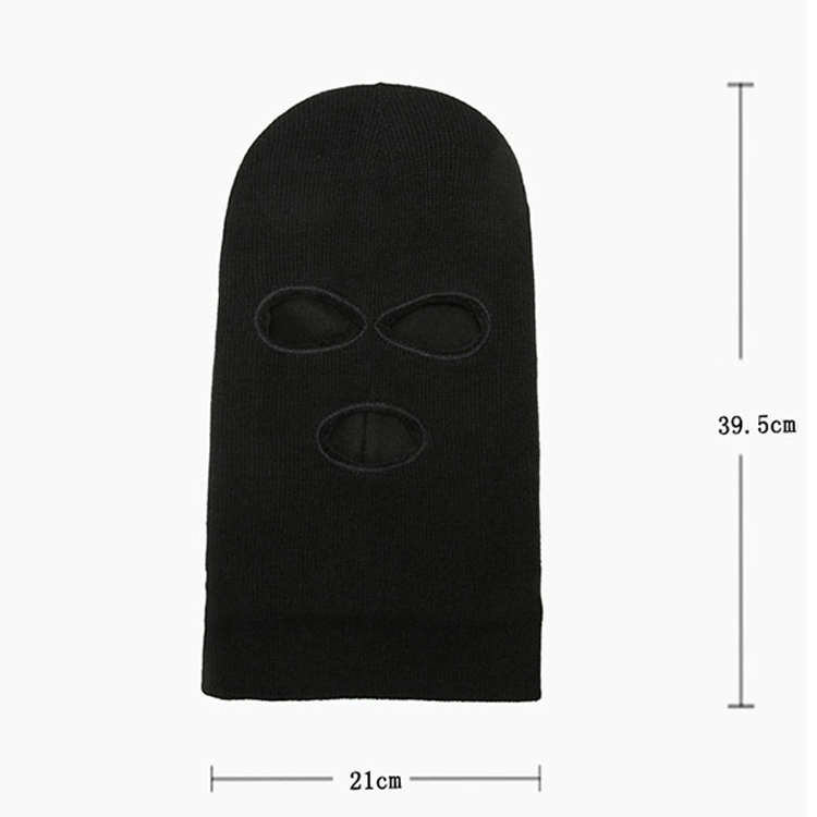 Blank Ski Mask Balaclava with Stock Skimask 3 Hole Balaclava