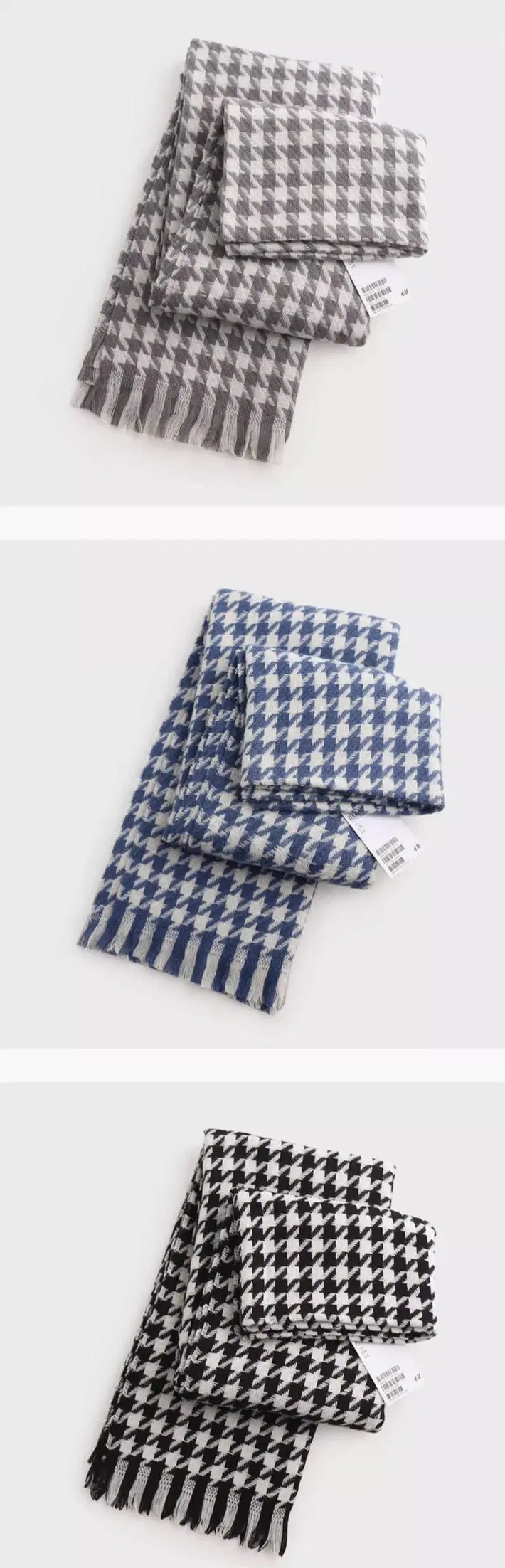 Luxury Scarf for Women Silk Neck Woman Women&prime;s Winter Knitting Machine Ladies Cashmere Wool Apparel