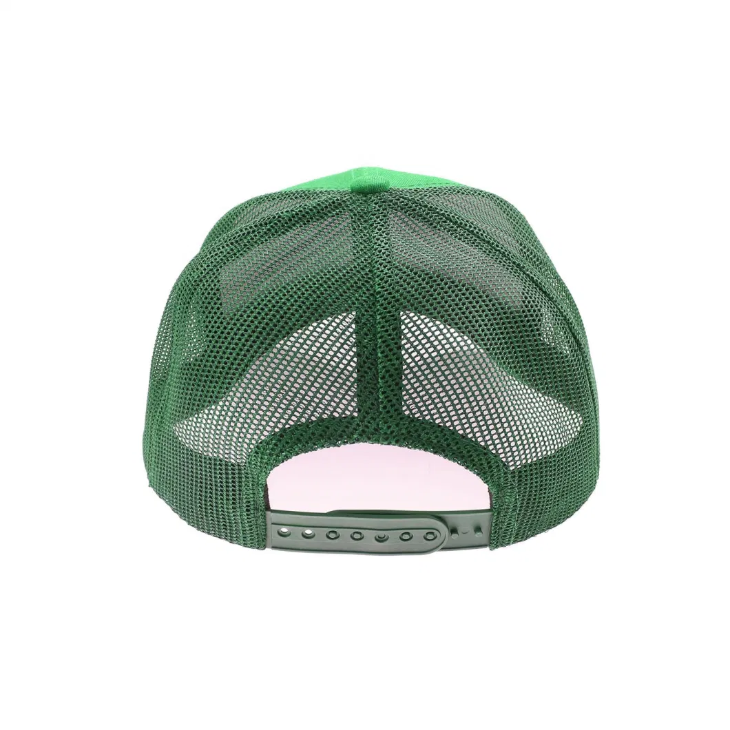 Wholesale 6 Panel 3D Embroidery Baseball Cap Custom Twill Cotton Polyester Mesh Curved Brim Trucker Hat