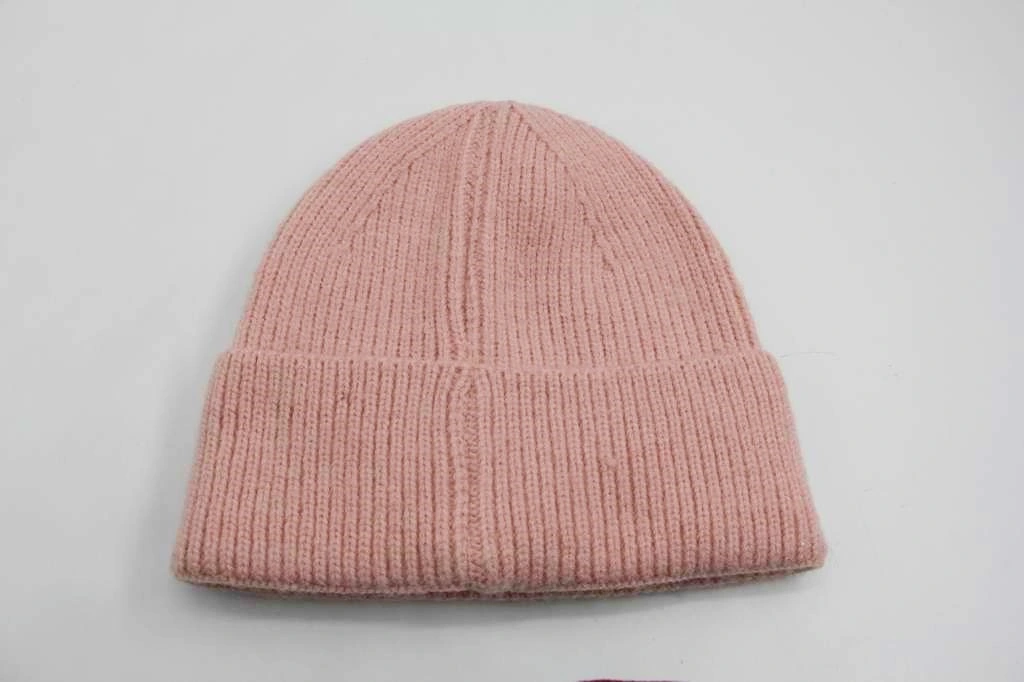 Acrylic Polyester Polyamide Mixded Yarn Winter Beanie