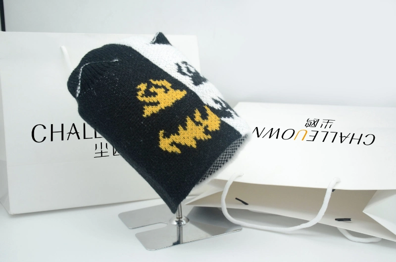 New Style Jacquard Knit Halloween Winter Beanie Hat