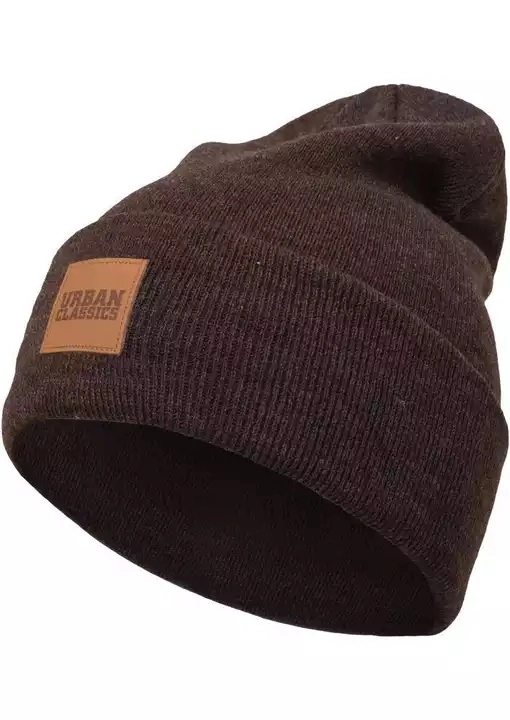 Custom Knit Jacquard Mens Women Leather Patch Custom Christmas Beanies for Women Hats Beanie Custom Winter Designer Beanie Hat