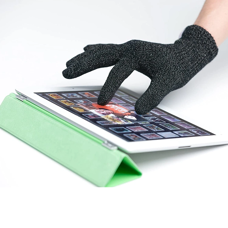 Winter Warm Knitted Sensitive Touch Screen Texting Acrylic Wool Yarn Gloves