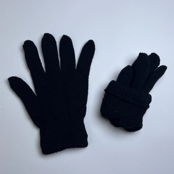 Basic Double Layer Winter Warm Knit Magic Gloves Thick at Cheap Low Price