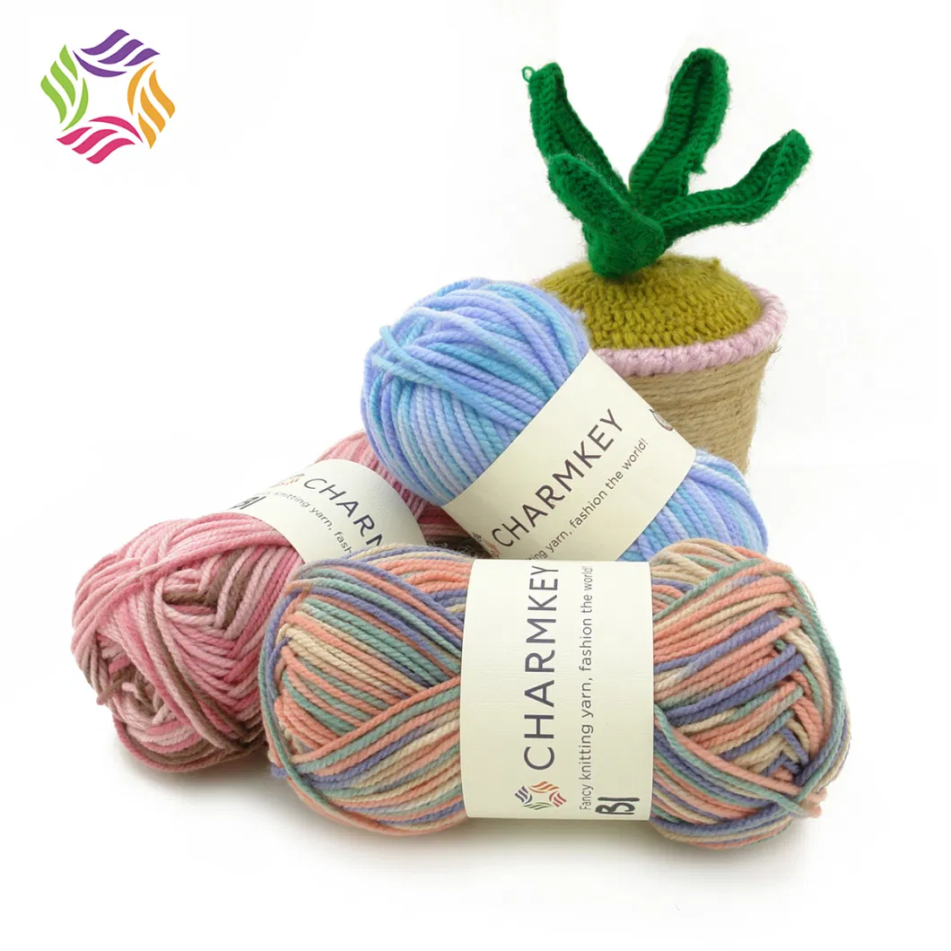 Wholesale 100% Acrylic Yarn Acrylic Wool Yarn Arm Knitting for Crochet Knitting
