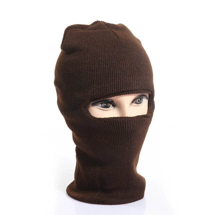 Popular 1 One Hole Full Face Mask Cover Ski Balaclava Winter Wrm Bike Riding Beanie Hat Cap