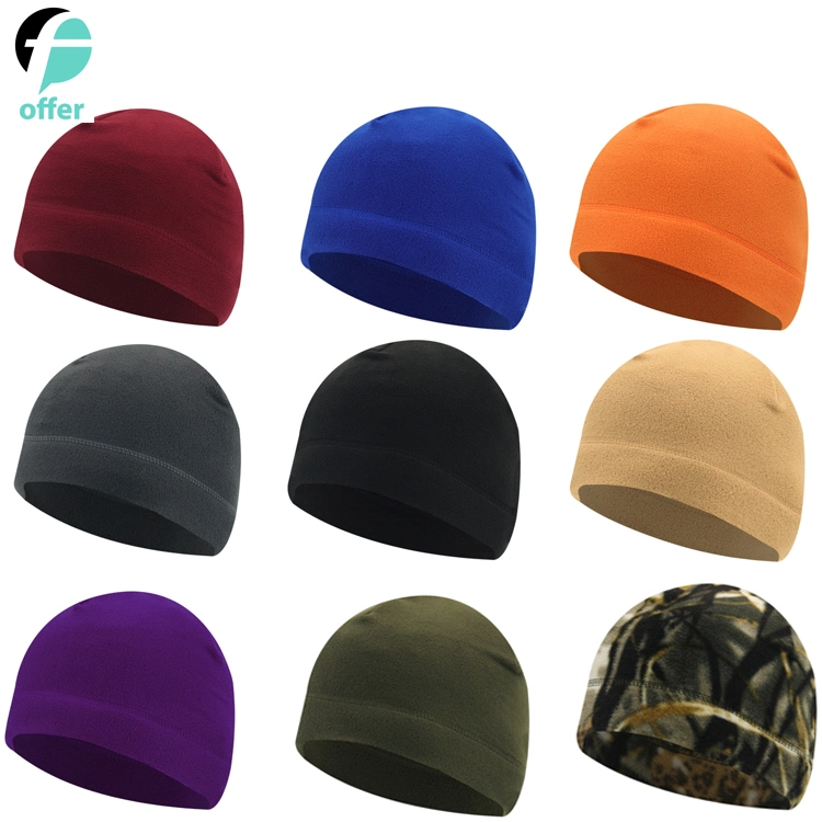 Fleece Hat Winter Cap Skull Beanie