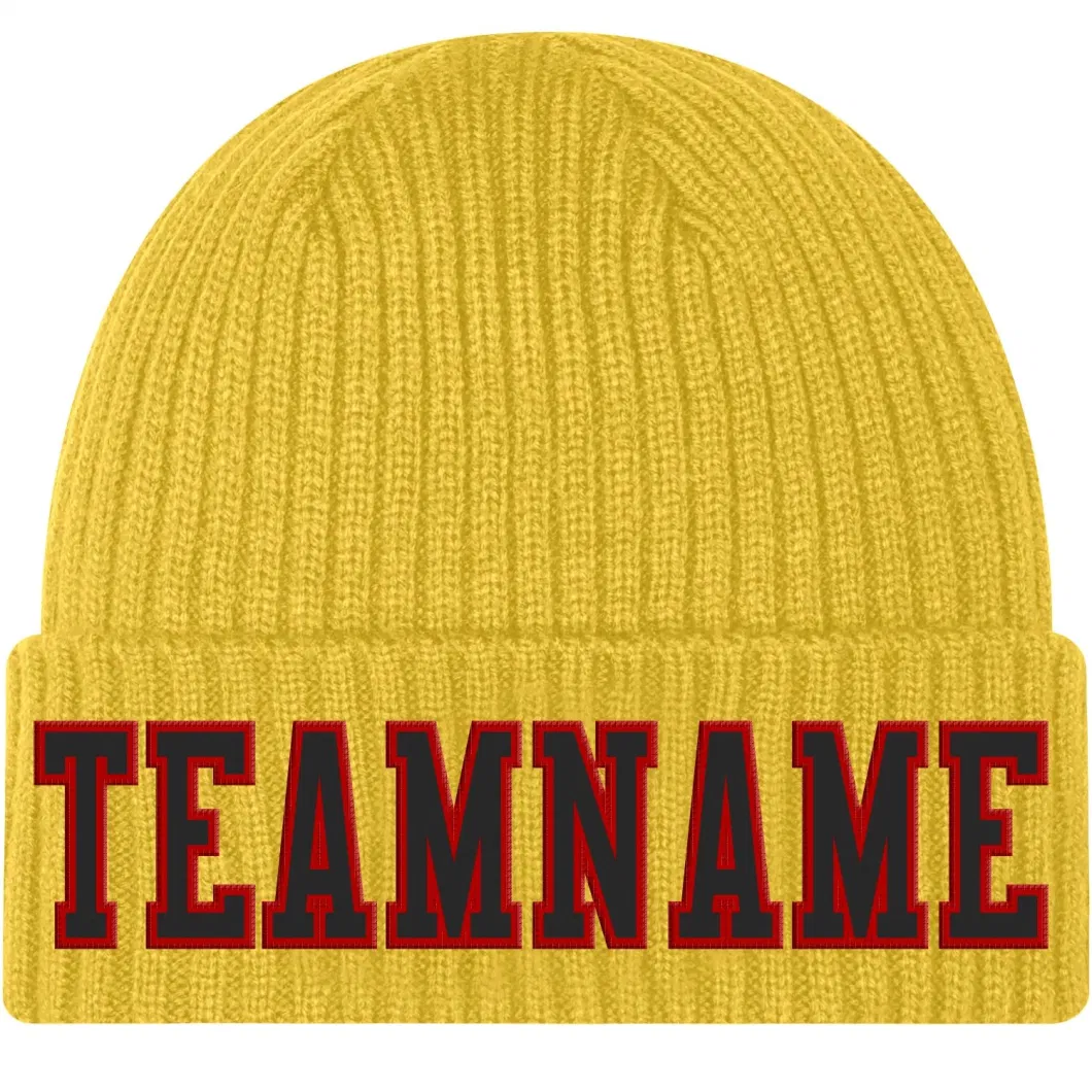 Wholesale Custom High Quality Warm Solid Beanie Winter Hat