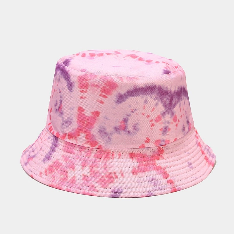 Hotsale Polyester Sublimation Printing Customized Logo Cotton Reversible Bucket Hat