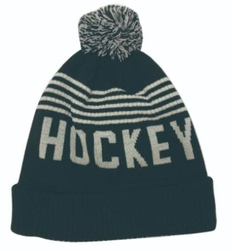 New Style Jacquard Custom Logo Stripe Knit Hat Beanie