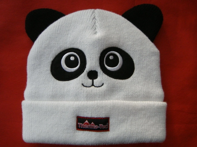 Winter Acrylic Knitting Jacquard Cartoon Design Youth Children Kids Hat