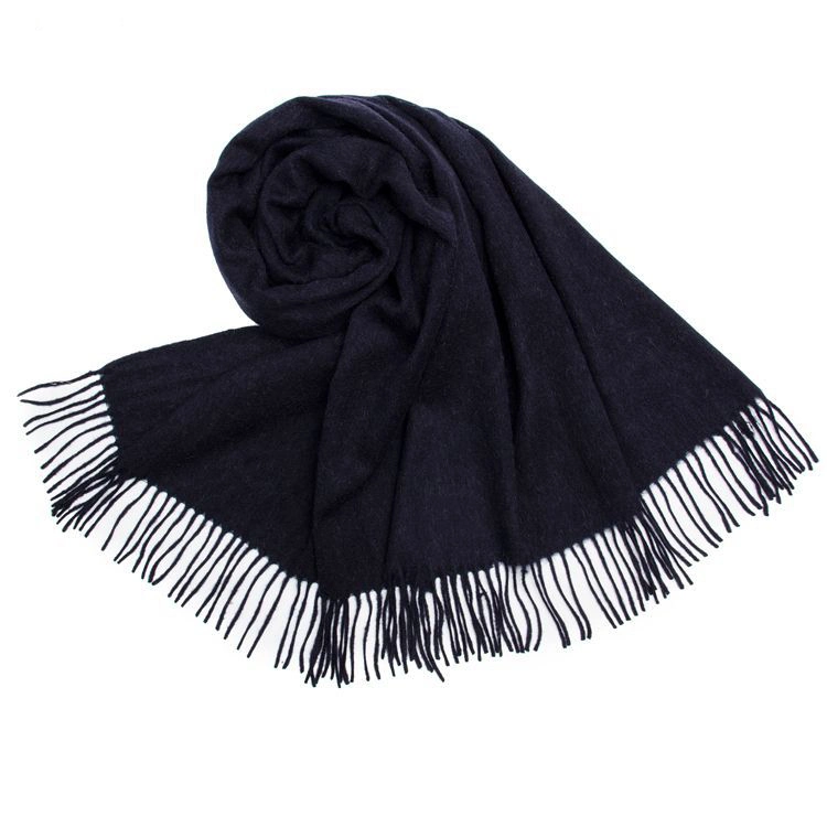 Fashion Lady Warm Long Pure Color Shawl Cashmere Winter Womens Pashmina Scarf