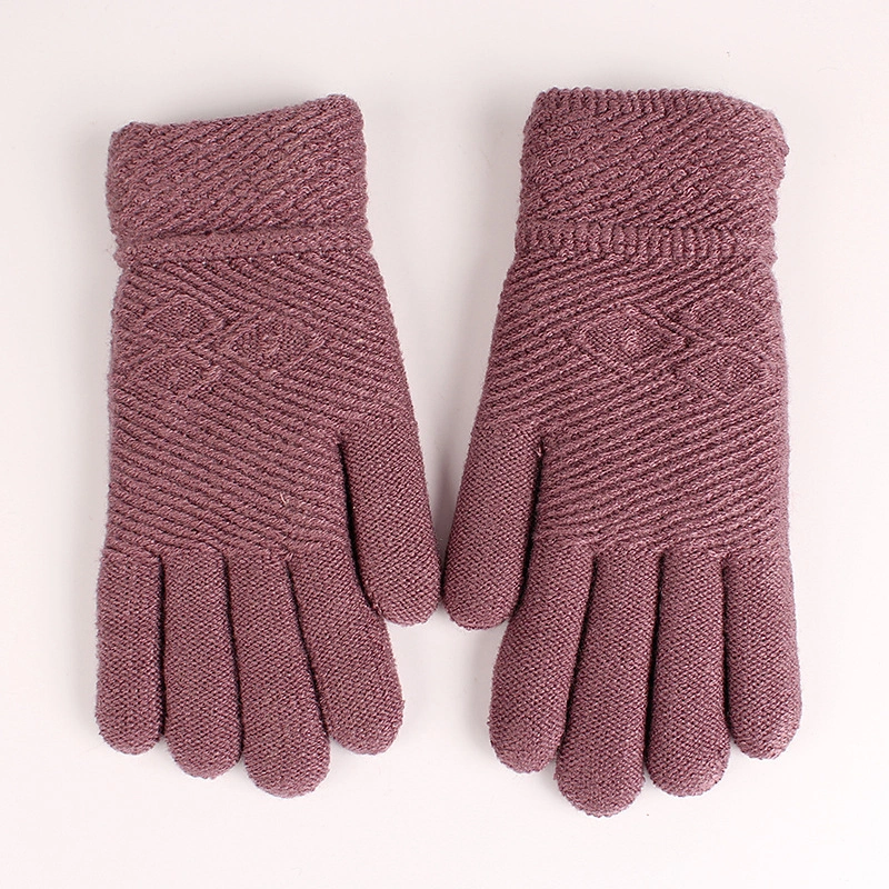 Double Layers Gloves for Winter Touch Screen Gloves Men Women