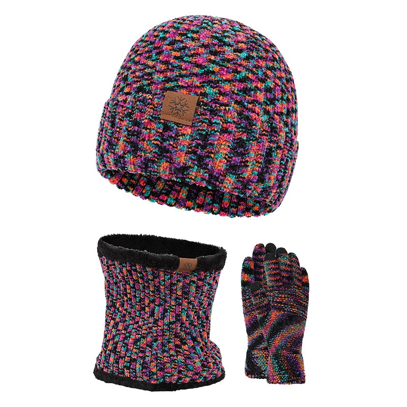 Good Quality Knitted Hat, Scarf, Glove, Beanie