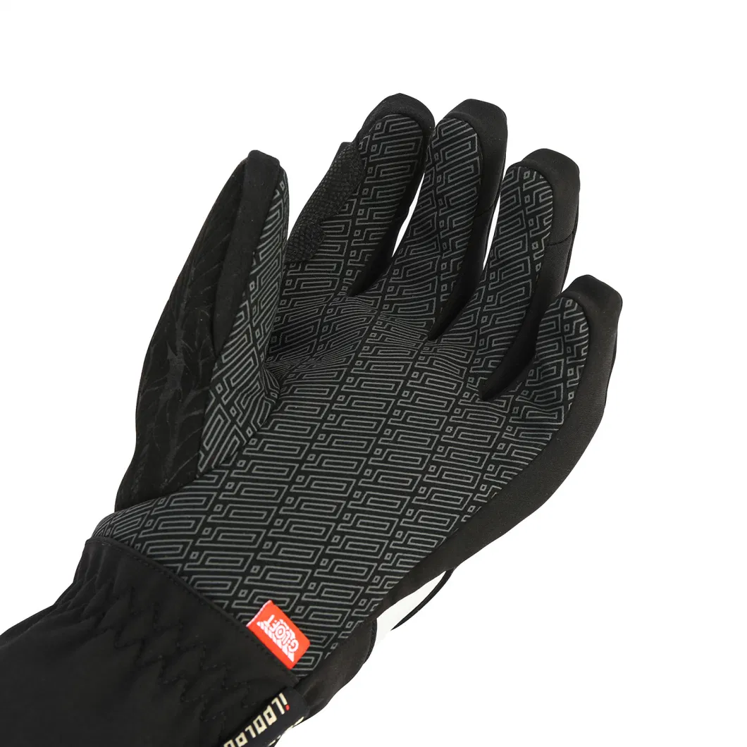Winter Waterproof Skiing Gloves, Touch Screen Thickened Snow Gloves