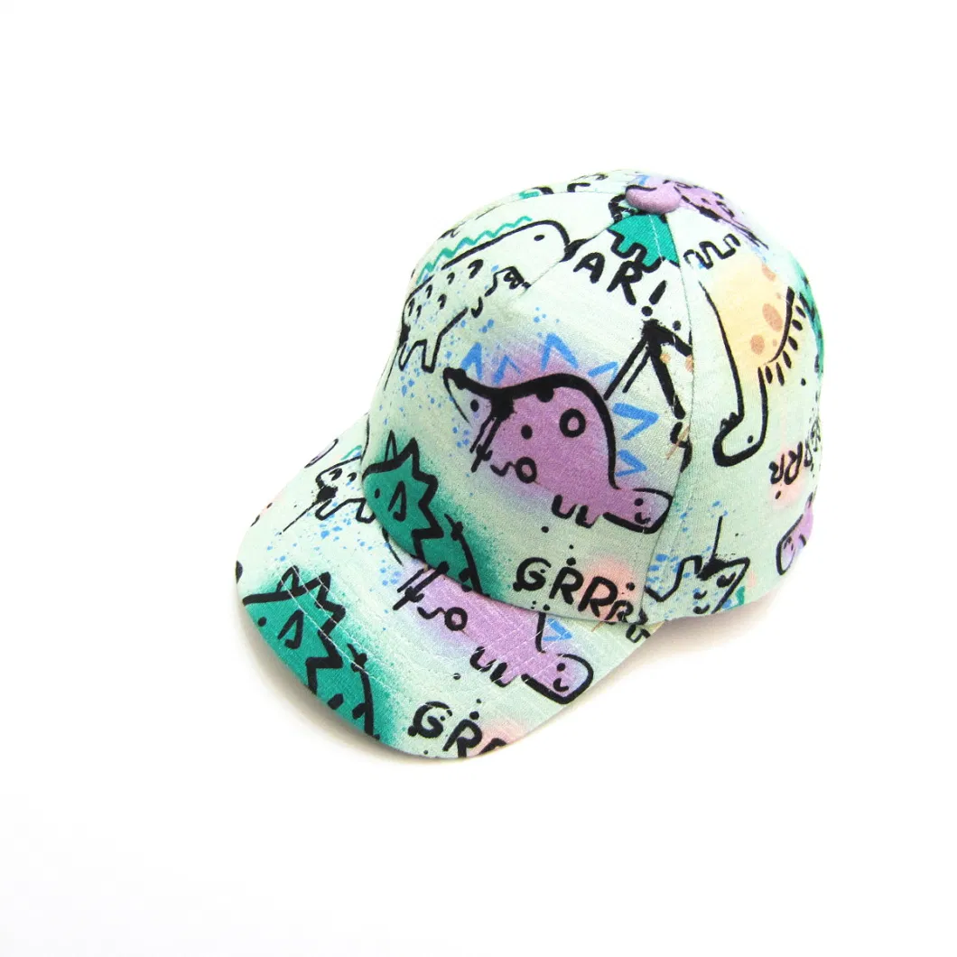 Dinosaur Printing Kids Spring Summer Boys Shade Baseball Cap Jersey Sports Hat