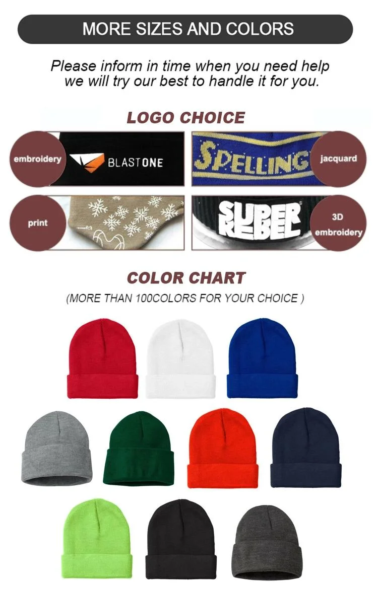 High Quality Wholesale Custom Beanie Tie Dye with Logo Unisex for Women Beanie Hats Fashion Washable China Foldable Stock Knitted Beanie Winter Cap Hat