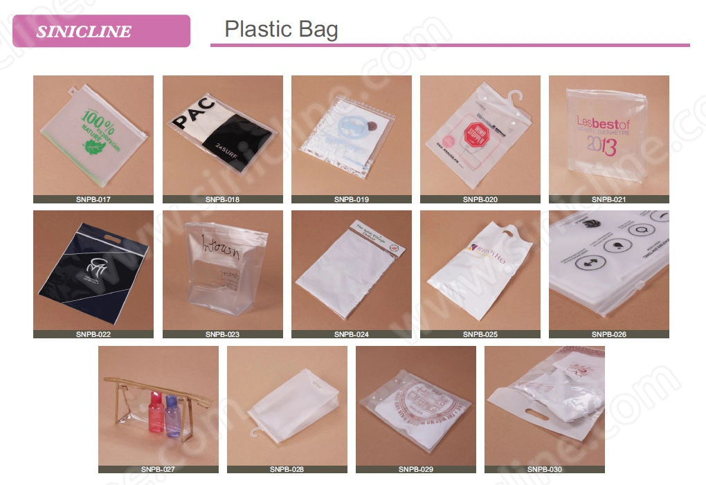 Sinicline Ziplock Hologram Plastic Bag Swimwear Packaging
