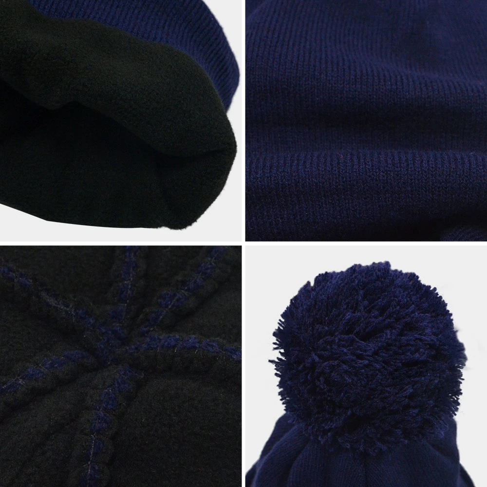 High Quality Embroidery 100% Acrylic Cuffed Blank Wool Men Skully Beanie Winter Unisex Knitted Hats Warm Custom Beanie with Logo