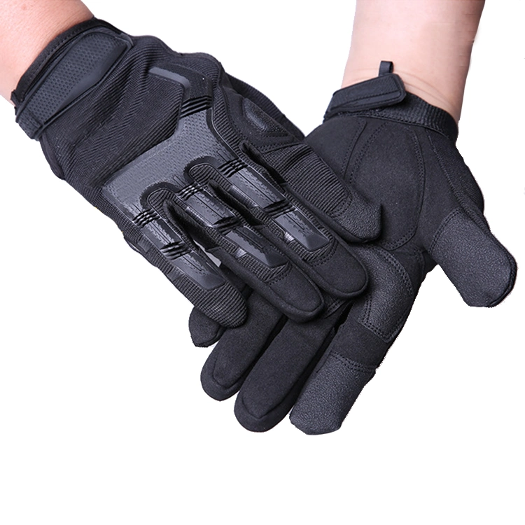 Outdoor Riding Full Finger Black Touch Screen Winter Gloves Tactical for Winter