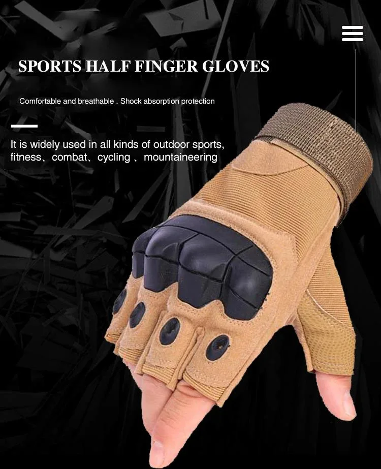 Lightweight Sport Hunting Shooting Glove Fingerless Tactical Glove