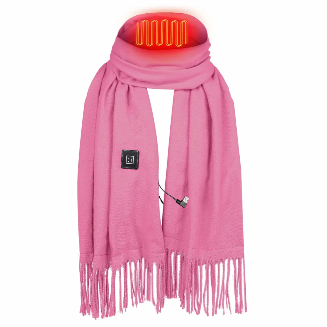 Polar Fleece USB Heated Warm Scarf