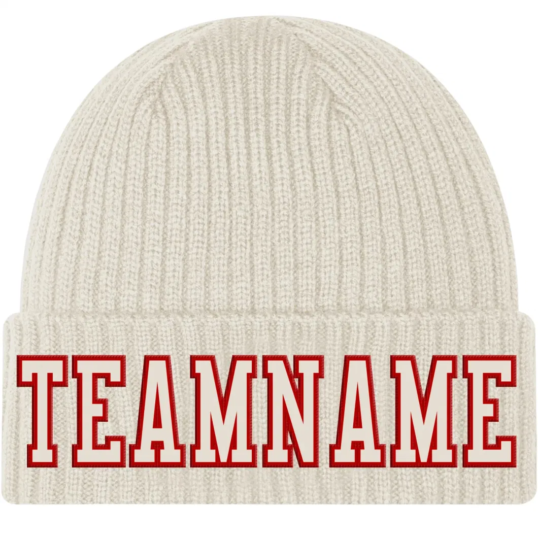 Wholesale Custom High Quality Warm Solid Beanie Winter Hat