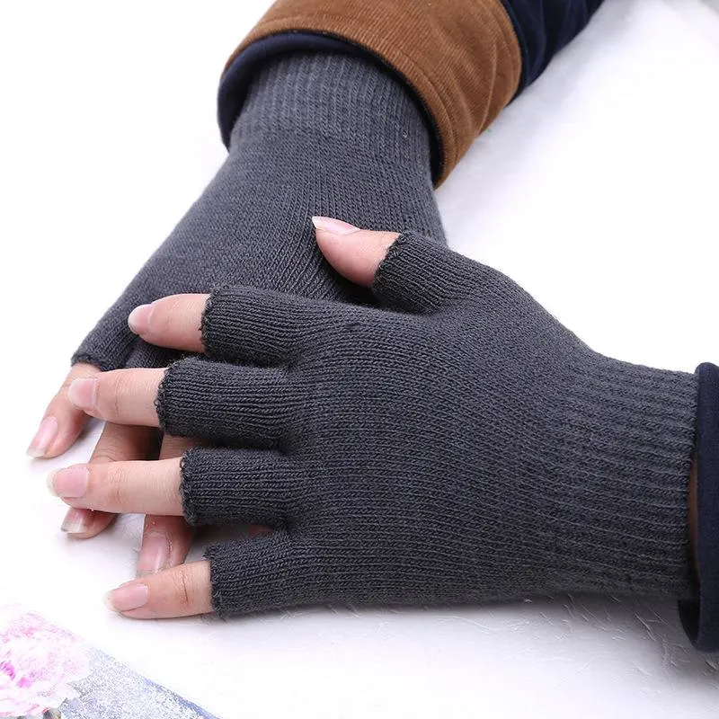 2022 Knitted Pattern Warm Touch Screen Gloves