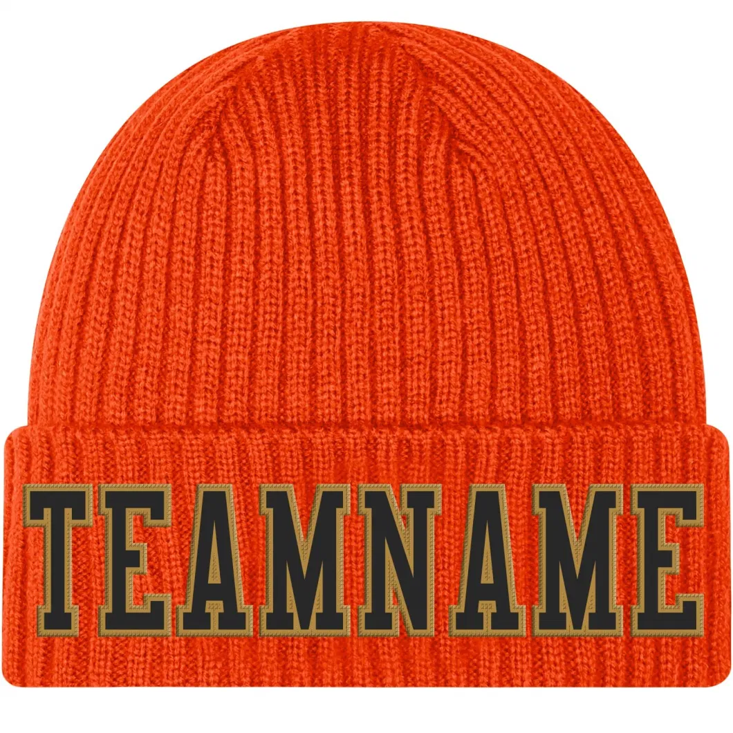 Wholesale Custom High Quality Warm Solid Beanie Winter Hat