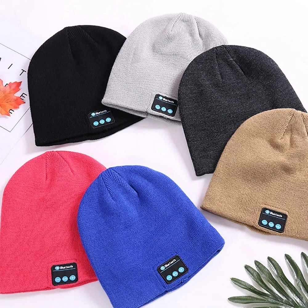 Wireless Bluetooth Headphones Sport Music Hat Smart Headset Beanie Winter Hat with Speaker