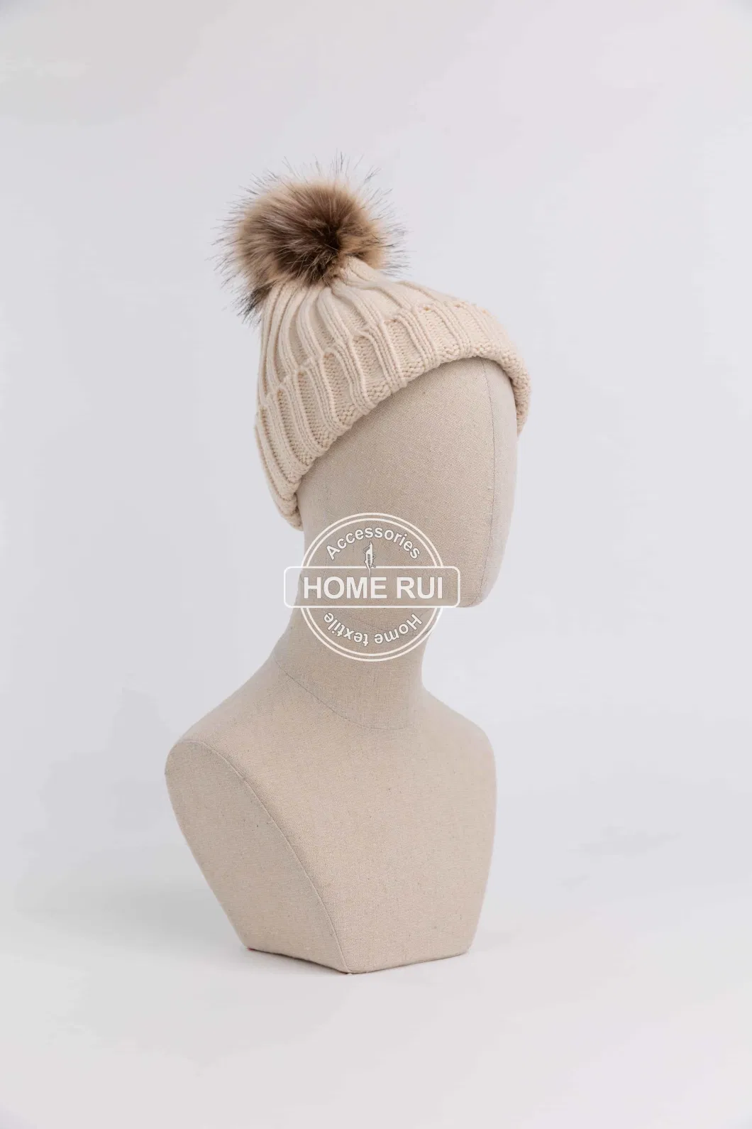 Winter Thermal Fisherman Designer Acrylic Blank Skull Digital Print Knitted Custom Logo Beanie Hats